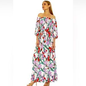 NWT! Alexia Admor Harlow Maxi Dress in Etched Garden- XL